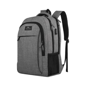 Travel Backpack with USB, Water Resistant Durable College School Backpack
